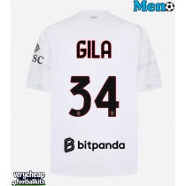 AC Milan Mario Gila #34 Replica Away Shirt 2026-27 Short Sleeve